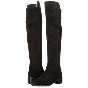 Blondo Women's Sz 7 M Black Suede Sierra Waterproof Over the knee Boots NEW